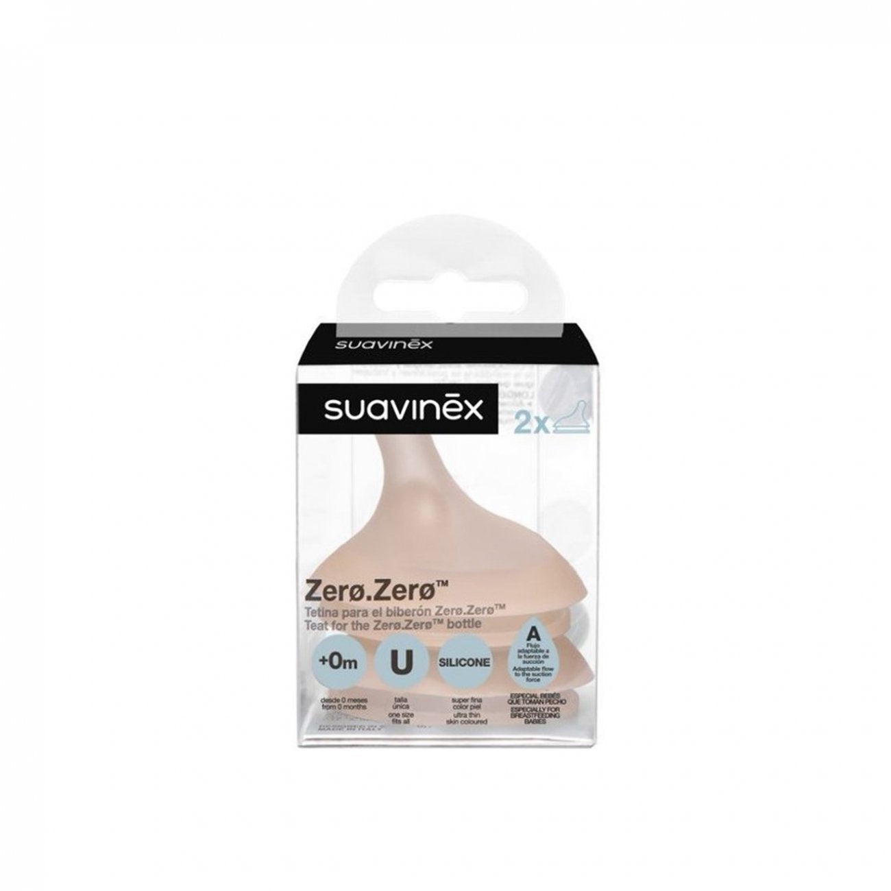 Suavinex Zero Zero Anti-Colic Bottle Flow M +0m 270ml