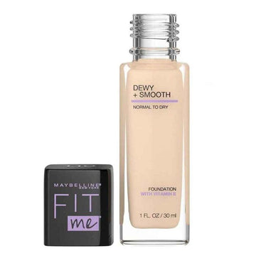 Maybelline New York Fit Me Dewy & Smooth Liquid Foundation SPF23- # No 110 30ml