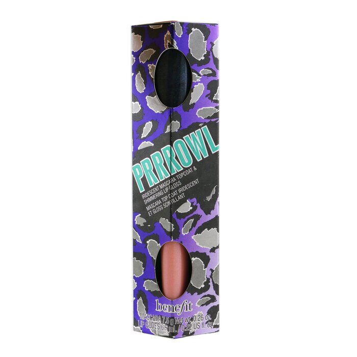 Prrrowl Iridescent Mascara Topcoat & Shimmering Lip Gloss