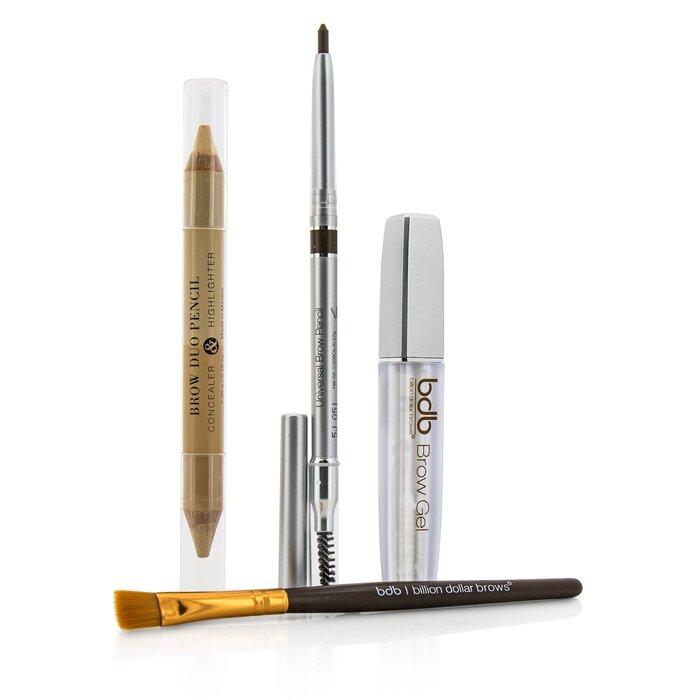 Best Sellers Kit: 1x Universal Brow Pencil 0.27g/0.009oz, 1x Brow Duo Pencil 2.98g/0.1oz, 1x Smudge Brush, 1x Brow Gel 3ml/0.1oz