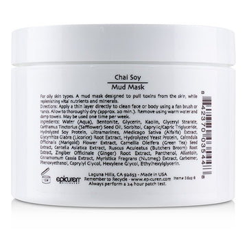 Chai Soy Mud Mask - For Oily Skin Types (Salon Size)