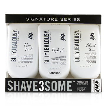 Signature Shave3Some Kit : 1x Pre-Shave 88ml + 1x Shave Cream 88ml + After-Shave 88ml