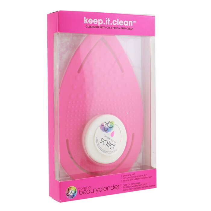 Keep It Clean (1x Cleansing Mitt, 1x Mini Blendcleanser Solid)