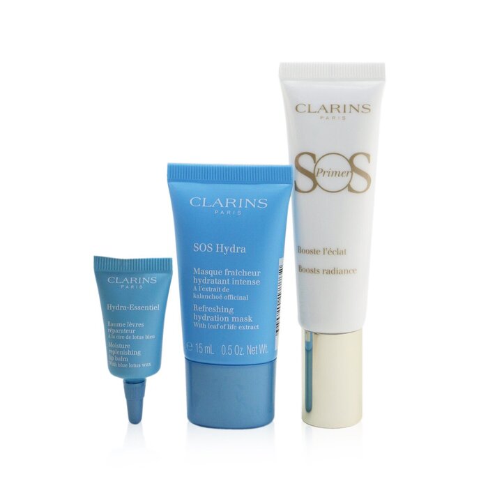 SOS Beaute Set (1x Primer 30ml + 1x Mask 15ml + 1x Lip Balm 3ml)