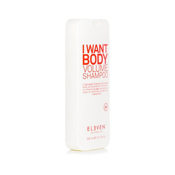 I Want Body Volume Shampoo, 300ml/10.1oz