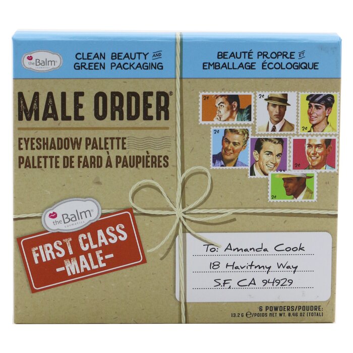 Male Order Eyeshadow Palette (6x Eyeshadow)