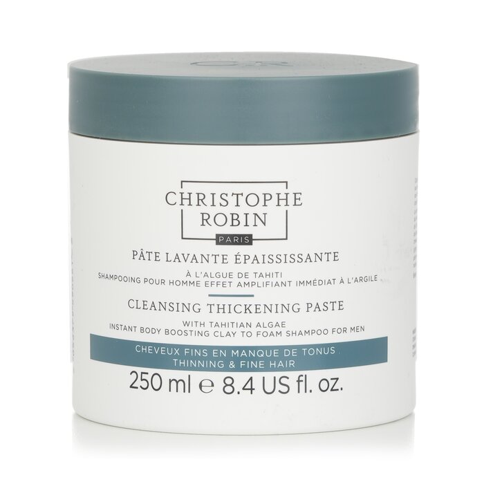 Cleansing_Thickening_Paste_with_Tahitian_Algae_For_Men_(Instant_Body_Boosting_Clay_to_Foam_Shampoo)_-_Thinning_&_Fine_Hair,_250ml/8.4oz