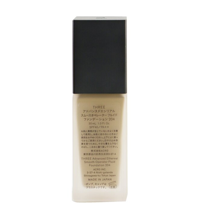 Advanced Ethereal Smooth Operator Fluid Foundation SPF40