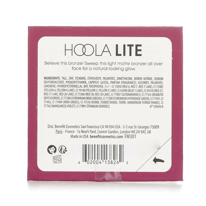 Hoola Light Matte Bronzer