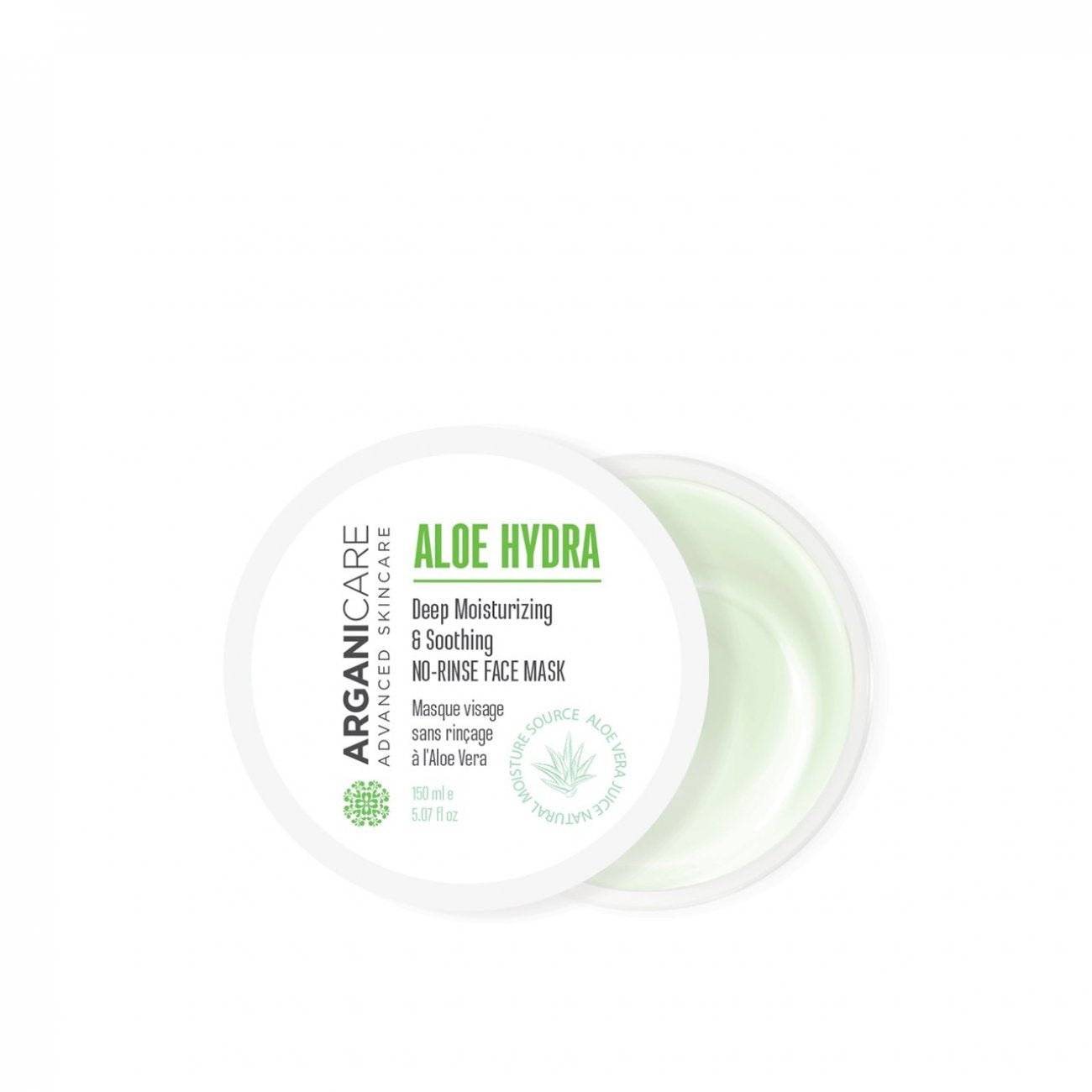 Arganicare Aloe Hydra No-Rinse Face Mask 150ml