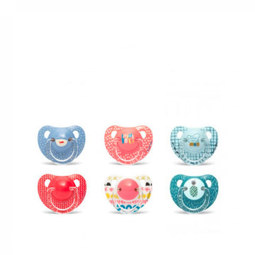 Anatomical Pacifier Silicone Nipple 6-18m x2